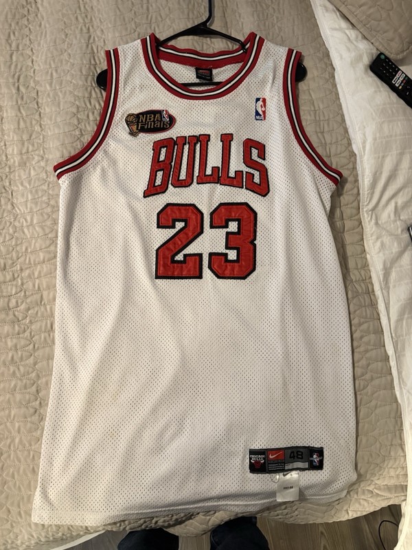 97-98 Michael Jordan NBA Finals Nike Jersey Size 48