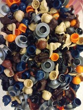 Lego Helmet / Head Gear / Hair / Wigs Lot Lego Minifigure Parts Lot Of 50