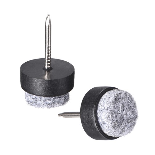 20 Patins Feutre à Clouer Pour Meubles - Diamètre 14 Mm - Uxcell - Protège Sol Et Table