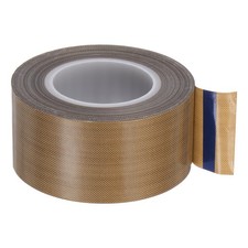 Fabric PTFE Tape 1.2" x 33ft PTFE Adhesive Tape 0.18mm Thickness Brown