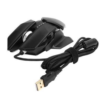 Mechanical Mouse Ergonomic Gaming Adjustable Tail Wired Computer Supplies 40 Fit