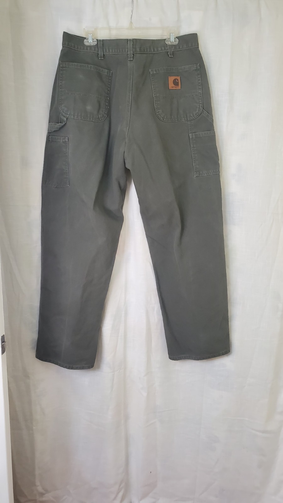 Carhartt B11 MOS Dungaree Fit Work Pants Men’s 38x32 Moss Green
