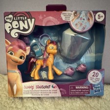Hasbro My Little Pony Sunny Starscout Crystal Adventure Playset 20pcs F2936