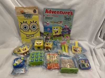 2006 Burger King SpongeBob SquarePants Friend or Foe Complete Set Sealed +Bonus!