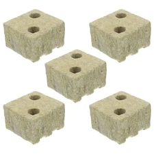 5 Pcs Hydroponic Nursery Growing Cubes for Plant Propagation