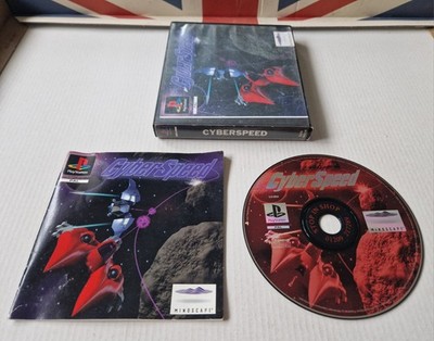 CYBERSPEED. ULTRA SELTENE MIETVERSION. PS1 Spiel, komplett. (PAL)
