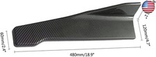 Universal Rear Diffuser Car Spoiler, Rear Bumper Lip Body Spoilers Black Lip