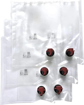 6-Pack Wine Purse Refill Bags - 3 Liter BIB Bags for Du-Vino, Menu Baggy, Tippli