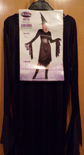 WITCH Adult Halloween Costume Women's ONE SIZE Up to Size 14 NEW w/tags