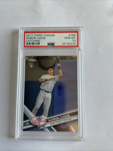 Psa 10 2017 Topps Chrome - Aaron Judge #169 (RC) Rookie Yankees