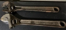 Lot of 2 Vintage Crescent Wrenches- AT112 And Heavy Top Duty 12”-Free Shipping