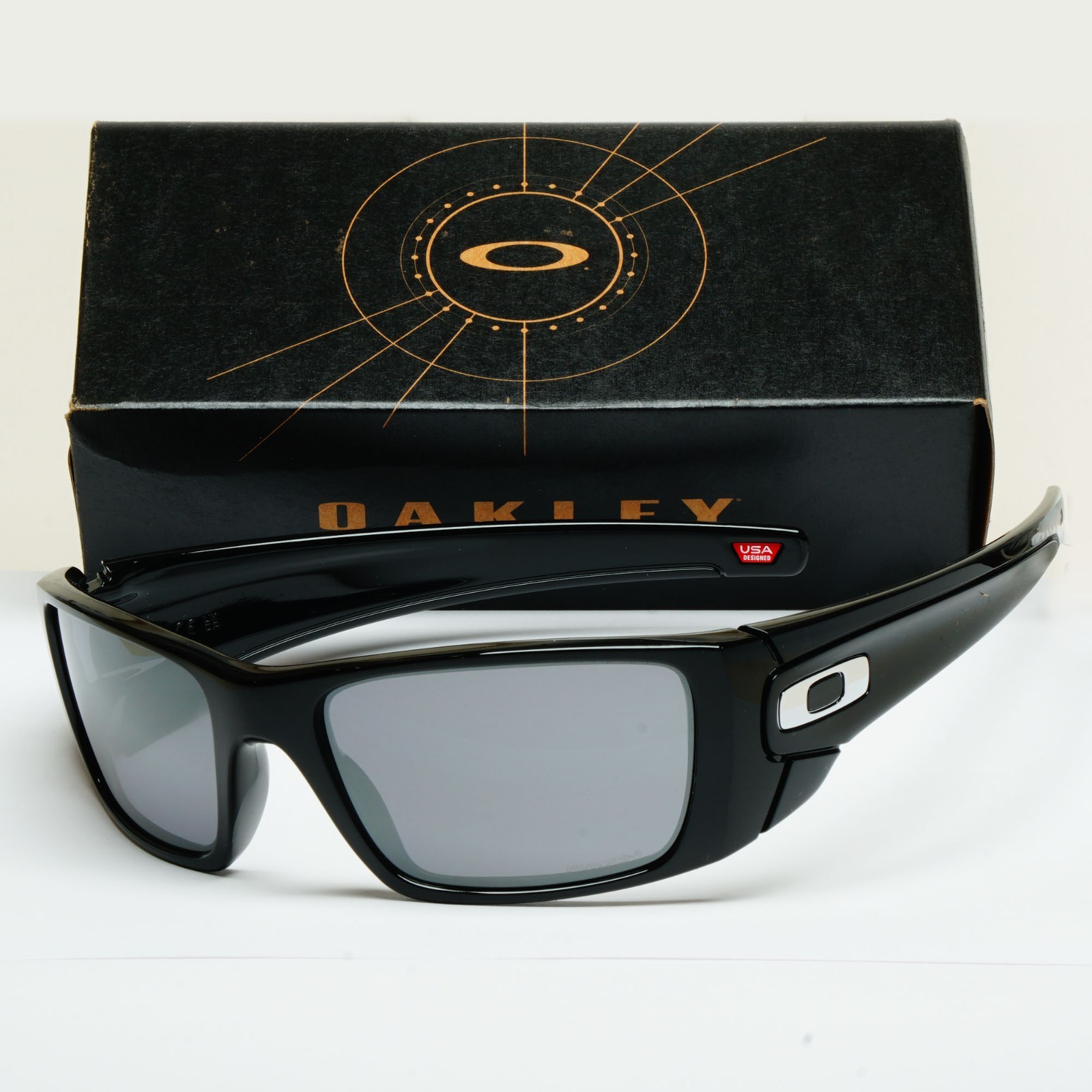 Oakley Men's Black Fuel Cell Polished Sunglasses - Image 2