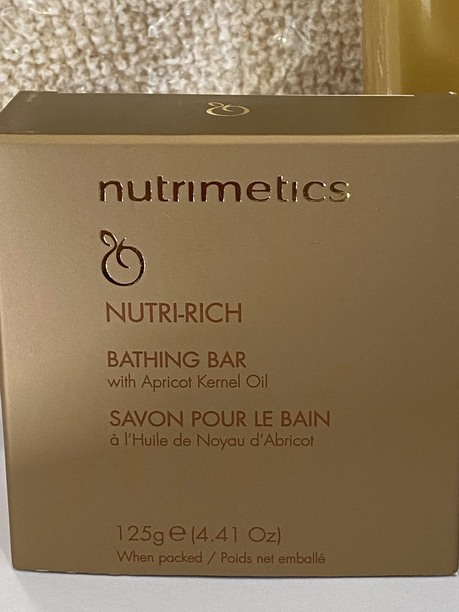 Nutrimetics Nutri Rich 125g Bathing Bar, 150ml Body Creme & Exfoliating Mitt ❤️