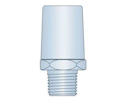 Bulk Loader Fitting 1/8-27NPT CS ZC (3 Pieces)