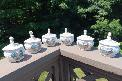 Precious Blessings Heirloom Porcelain Music Box -Lot of 6 - Ardleigh Elliot -NEW