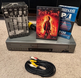 NEW Zenith Allegro ABV441 DVD VCR VHS Recorder Combo Player RCA & Movies TESTED!