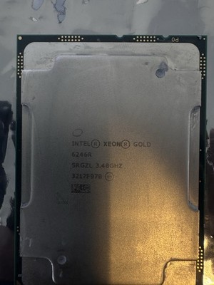 Intel Xeon Gold 6246R SRGZL 3.40GHz 16-Core CPU |Tested | Barely Used | FASTSHIP