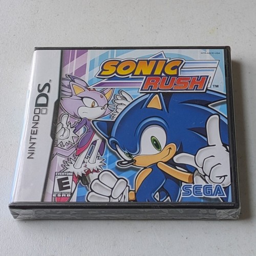 new Sonic Rush Nintendo DS Lite DSi XL 3DS Factory Sealed SEGA Sonic Team