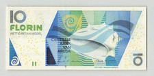 ARUBA 10 Florin 2003, P-16a, Rare Date, Original UNC Uncirculated. S3