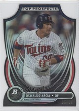 2013 Bowman Platinum Top Prospects Die-Cut 15/25 Oswaldo Arcia #TP-OA 0w7