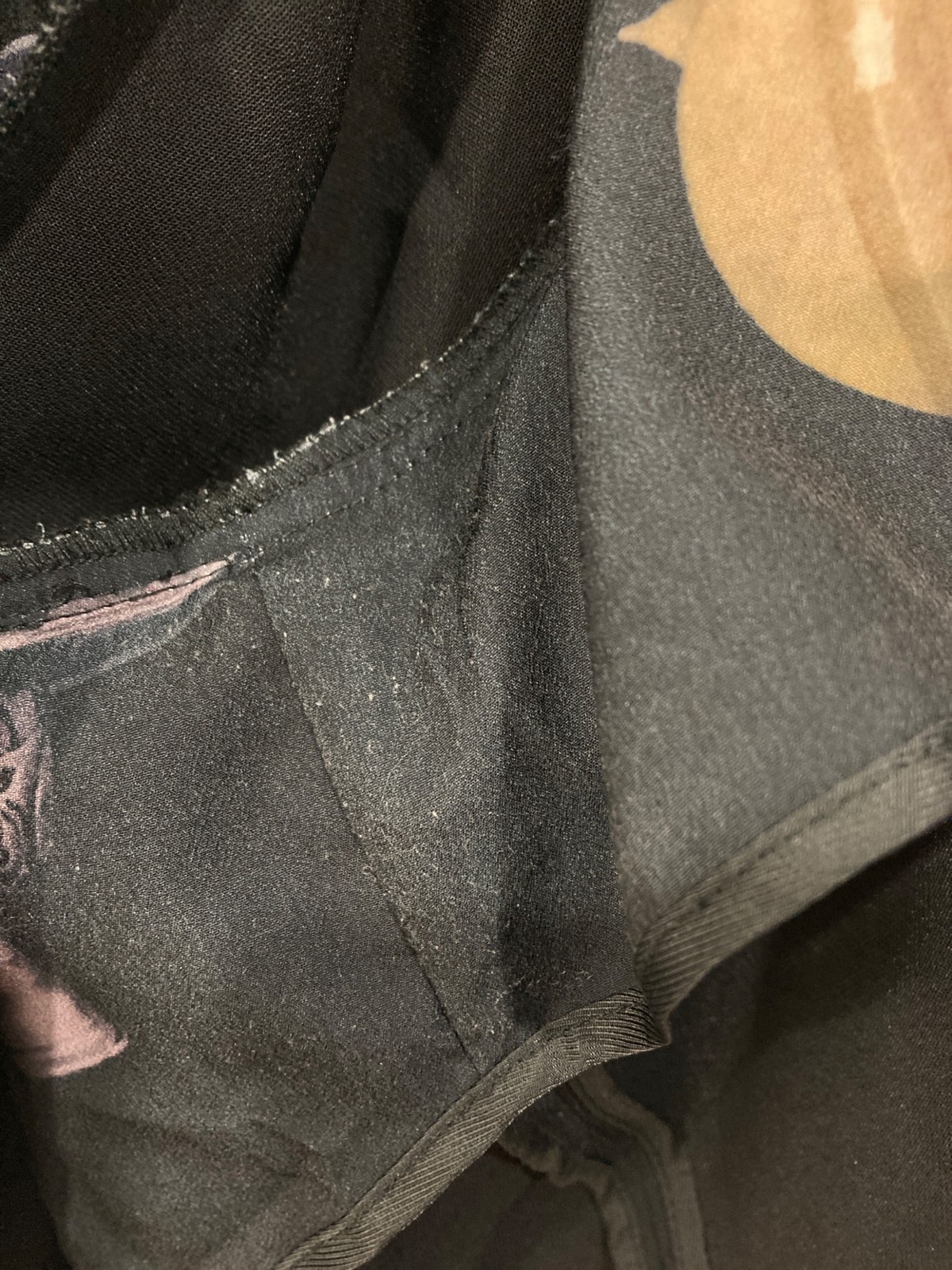 Ameri NOTCH PRINT LINING JACKET/ Black/ Size M - image 9