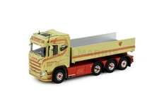 Tekno 85222 For E. Nielsen Scania Next Gen R520 With Container Carrier 1:50