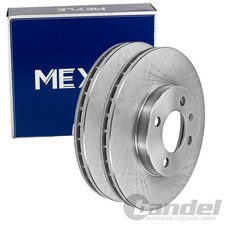 2X MEYLE BREMSSCHEIBEN 256mm VORNE PASSEND FÜR SEAT AROSA CORDOBA IBIZA INCA