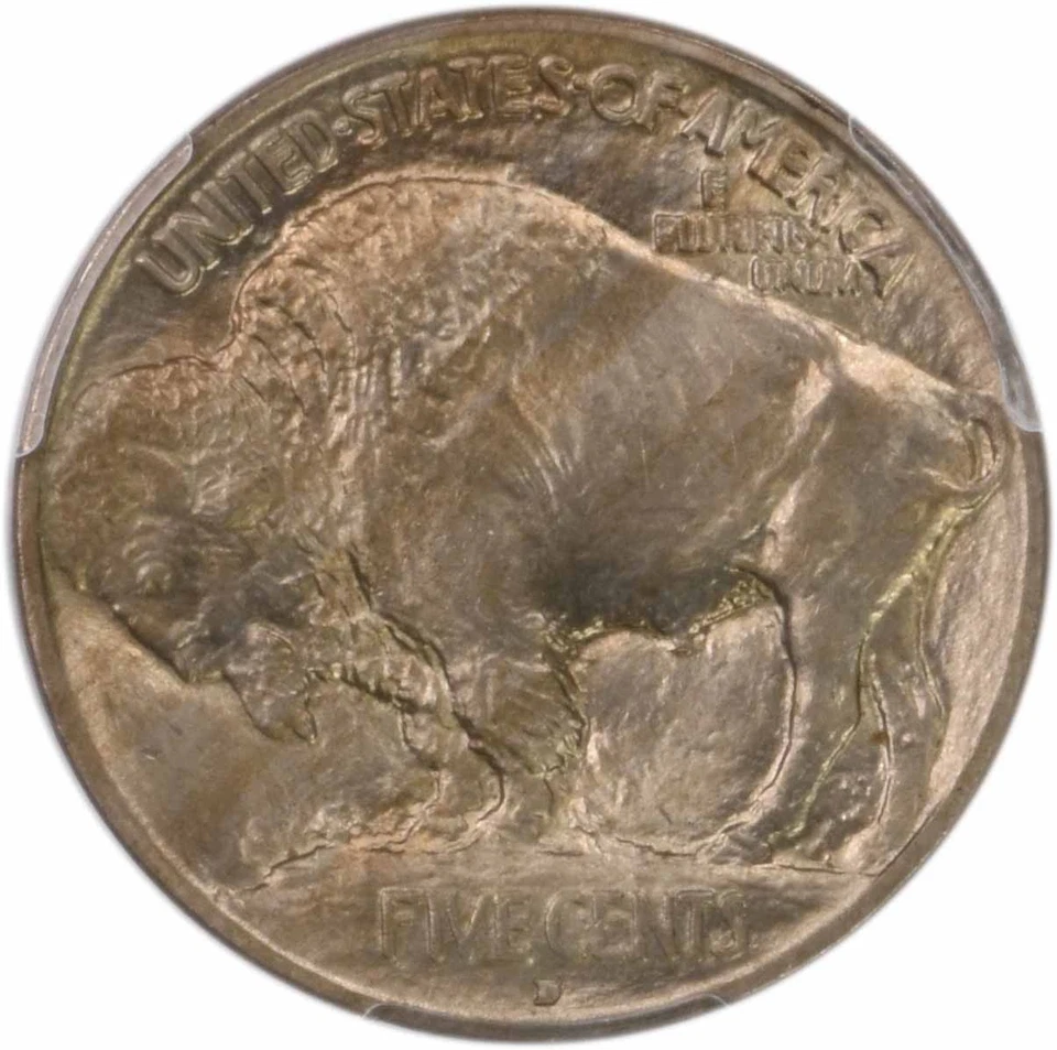 1913-D Buffalo Nickel Type 1 MS66 PCGS - Image 4 of 4