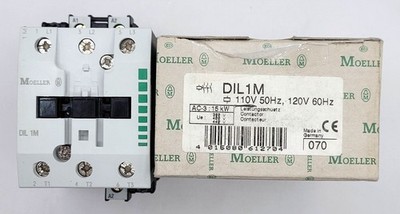 Moeller Schütz DIL1M  15KW  110V 50Hz / 120V 60Hz  NEU/OVP