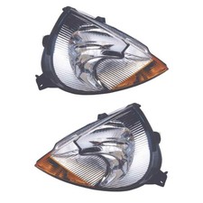 Scheinwerfer Set links rechts Blinker Gelb H7 mit Fernlicht für Ford KA RB_ RB