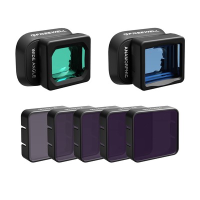 ND Compatible Wide Angle, Anamorphic Lens for Mini 3 Pro