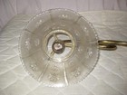 ANTIQUE SOLID BRASS GAS SWIVEL Wall Light Sconce w/ Antique  GLASS SHADE Wired — photo 10