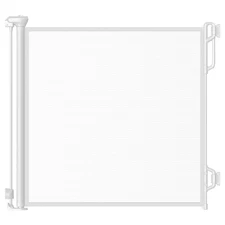 Retractable Baby Gate Mesh Dog Gate 33.5" Tall 55" Wide Indoor/Outdoor