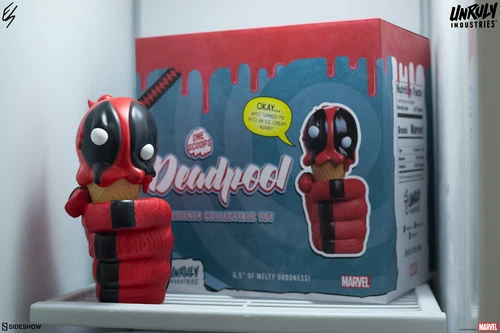 Unruly One Scoop Deadpool Statue Sideshow Marvel