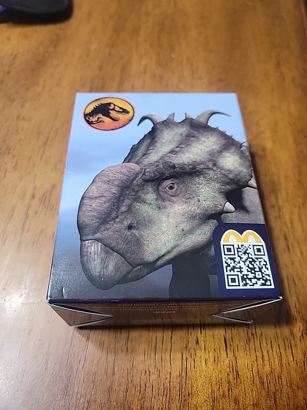McDonald's Happy Meal Dinosauro Jurassic World Park NEW from the Netherlands 