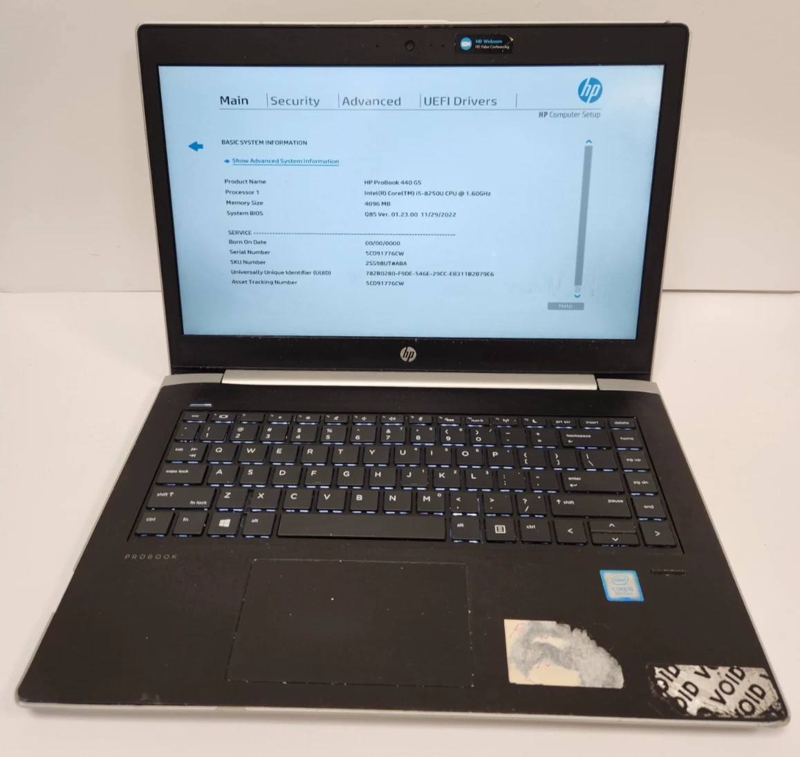 HP Intel Core i5 8th Gen. 4 GB RAM PC Laptops & Netbooks for sale