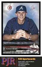 2017 Bowman #BP74 Patrick Weigel Atlanta Braves Prospects
