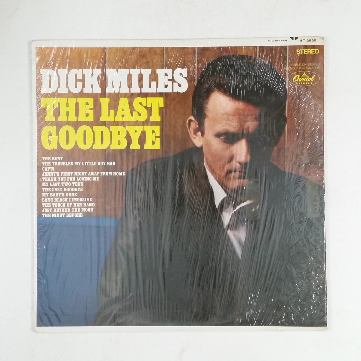 DEEP 『Last Goodbye』 DICK MILES The Last Goodbye ST2925 IAM LP Vinyl VG+nr++