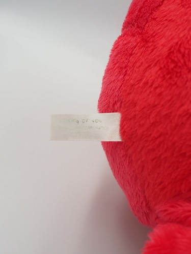 Pickles The Frog MB1806 Red Love Nakajima Plush 21" Stuffed Toy Doll Japan - 第 8/9 張圖片