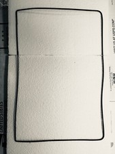 Grade A LCD Screen Middle Frame Rubber Bezel for MacBook Air 13" A1466 2014 2015