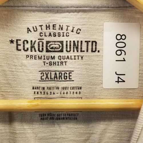 Ecko Unltd Striped Tee Shirt Mens Size 2XL Classic Short Sleeve Pullover City - Picture 4 of 5