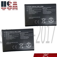 2PC BV-6A Battery for Nokia flip 8110 replacement battery 1500mAh