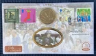 Benham GB 1999 Citizens Rights Liberia $1 Coin cover PNC signed R Heyhoe Flint