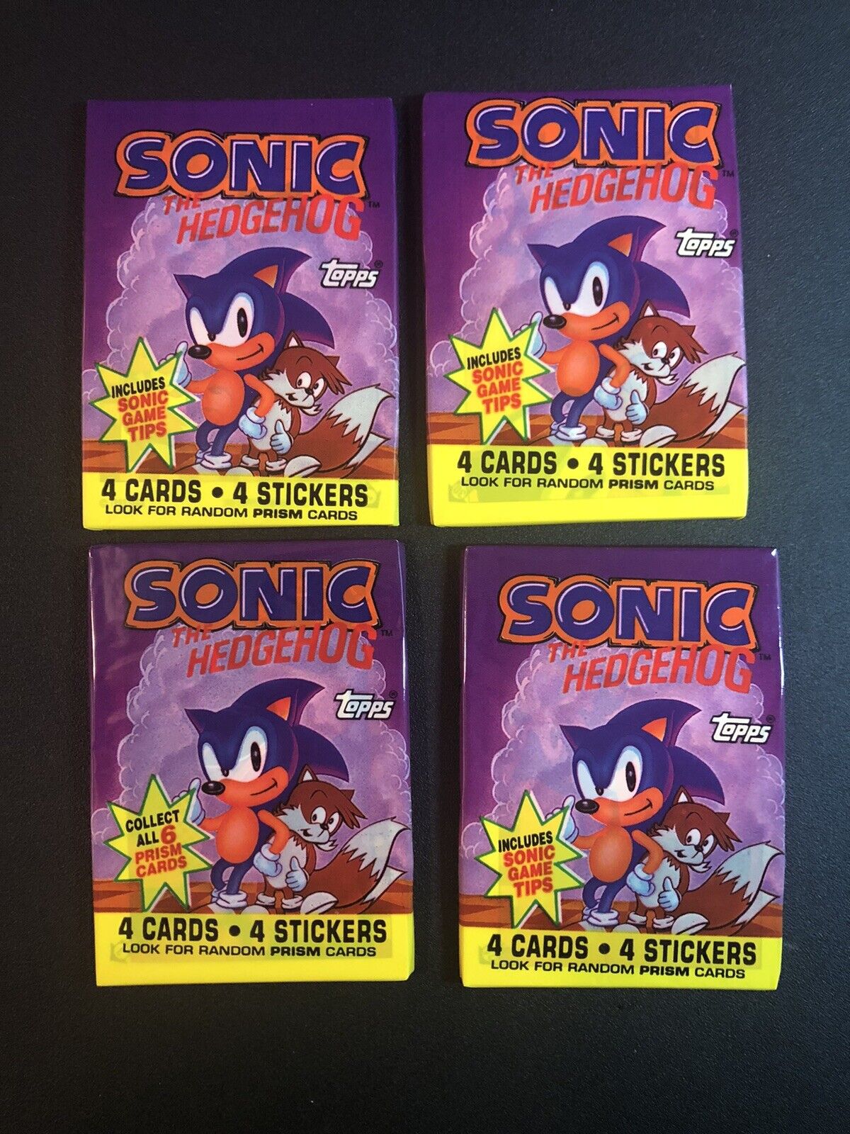 Sonic the Hedgehog candy stick cards – Games Asylum