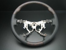 Toyota Tundra 2007-2013 Wood Genuine Leather Steering Wheel Replacement Toyota Tundra 2007-2013 Wood Genuine Leather Steering Wheel Replacement
