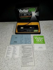 VINTAGE Vivitar 600 Point and Shoot Pocket Camera in Case 1970s W/ Paperwork