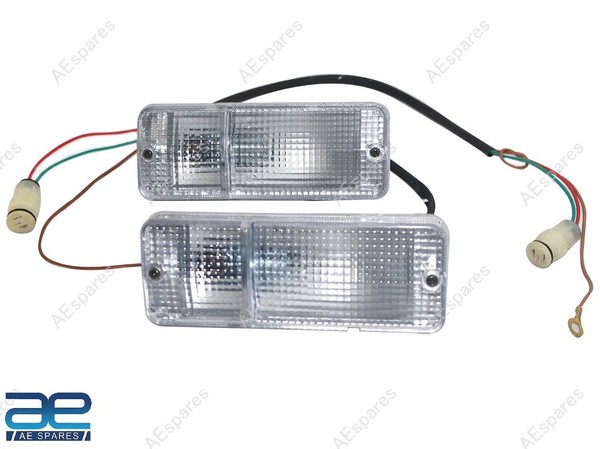 Parklicht VorderkotflüGel Blinker Set FüR Suzuki Jimny Samurai SJ410 413 @Us-image