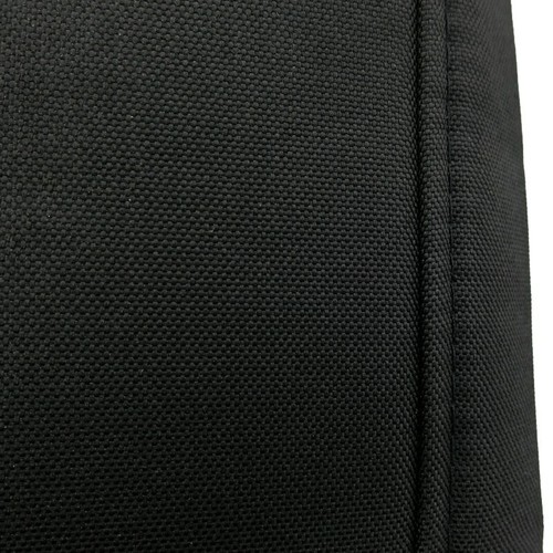 FRONT BLACK CANVAS Seat Covers For Toyota Hilux SR SR5 Rugged GUN126R 2015-2025 - Picture 4 of 9