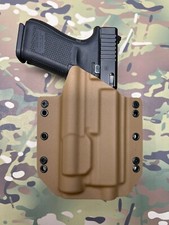 Coyote Tan Kydex Holster for Glock 19X Streamlight TLR-1s / TLR1