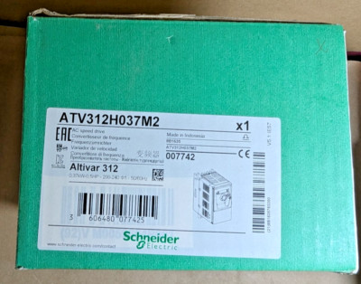 Schneider Electric ATV312H037M2 Altivar Variable Speed Drive .37kW/ .5HP (NEW)